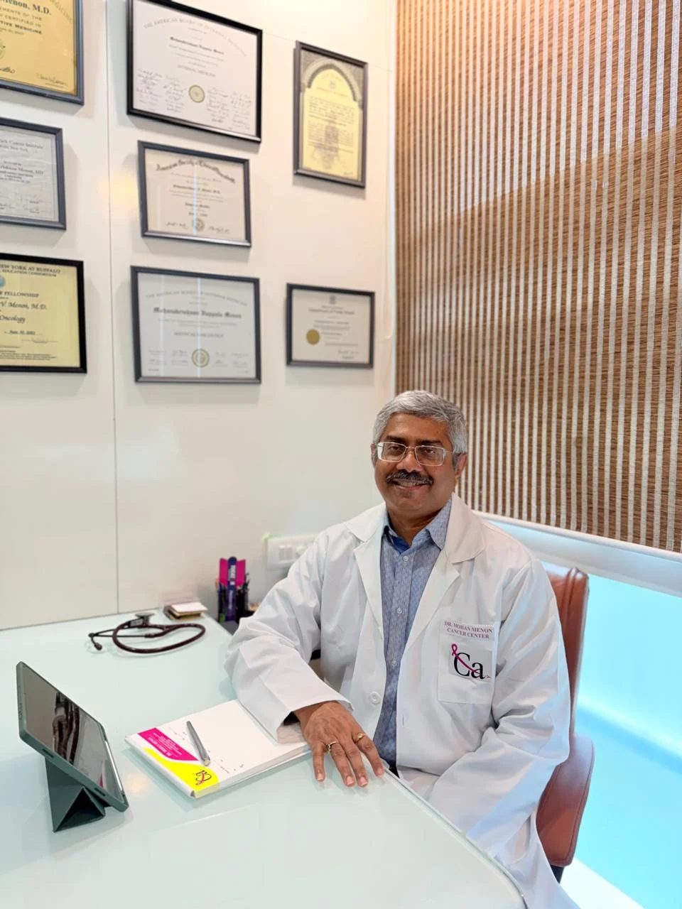 Dr. Mohan Menon, Founder of DMMCC